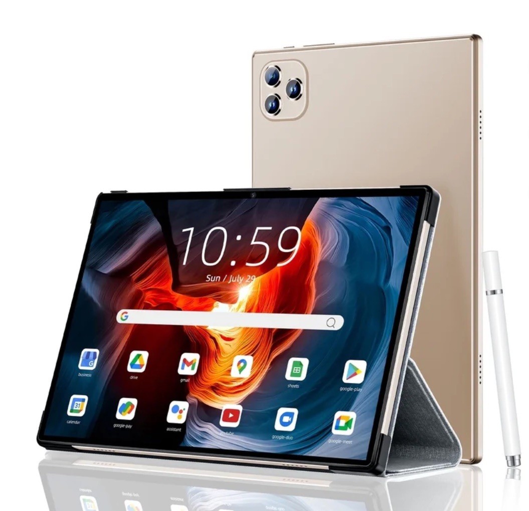 VEAT00L Tablet,10.1 inch Android 13 Tablets 2026,6GB RAM 64GB ROM 128GB Expand