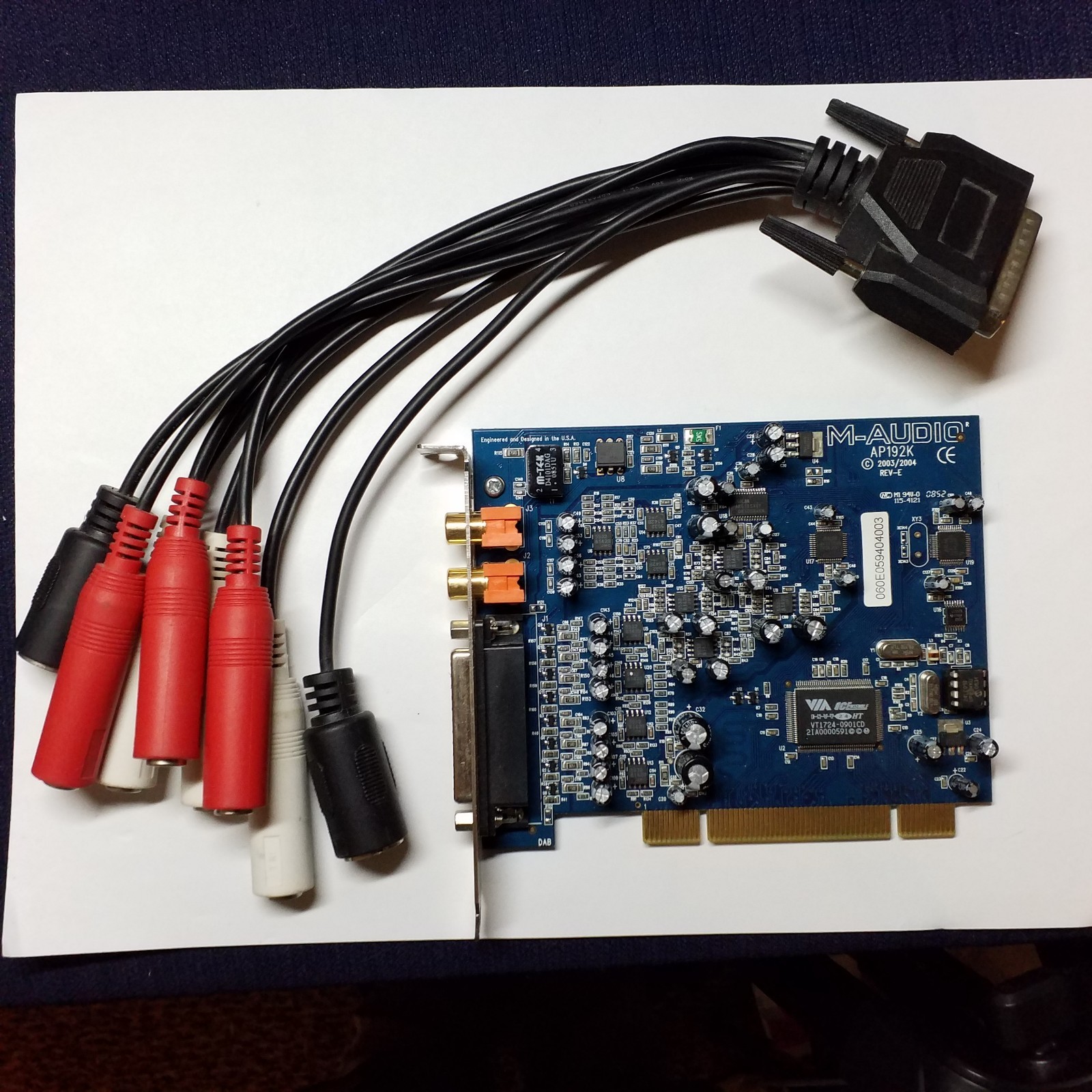 M-Audio Audiophile AP 192K Sound Card PCI
