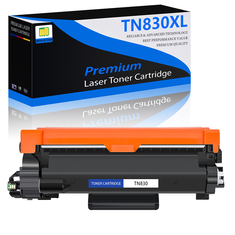 1PK TN830 TN830XL Toner Cartridge Compatible for Brother HL-L2460DW DCP-L2640DW