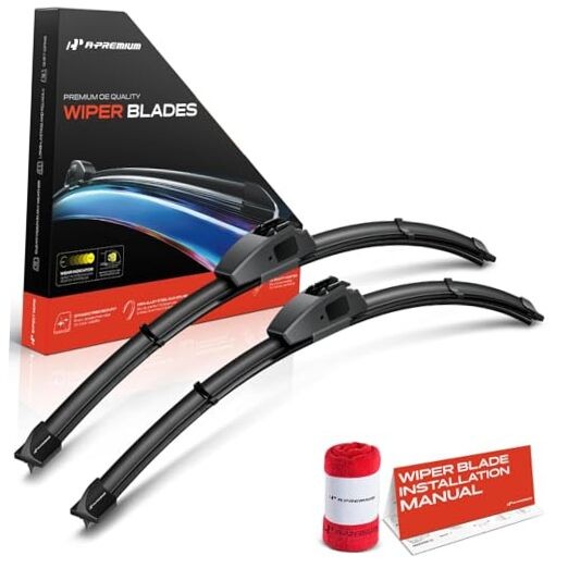  Windshield Wiper Blades Compatible with Ram 1500/2500/3500 2009-2018 & Dodge 