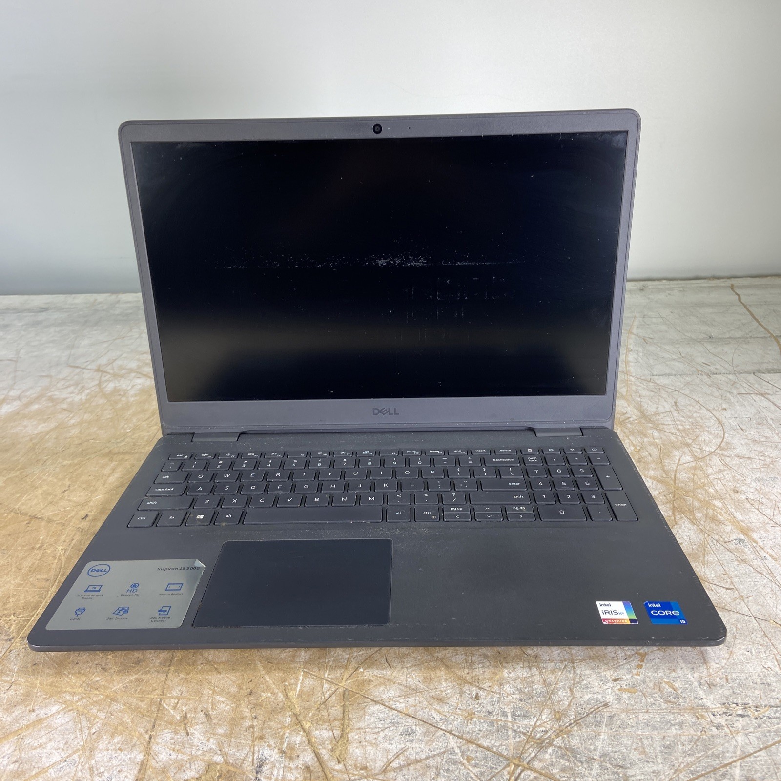 DELL INSPIRON 3501 i5-1135G7 @ 2.40GHz, 12GB RAM, NO HDD/OS