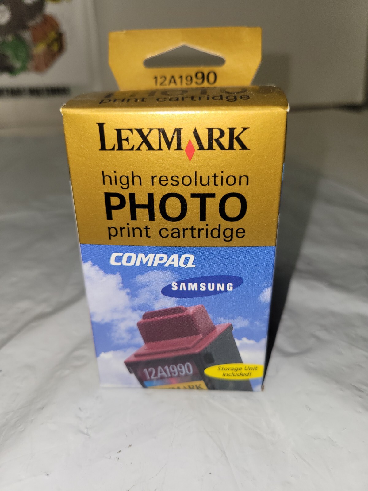 Lexmark High Resolution Black Standard Print Cartridge 12A1990.   Ge