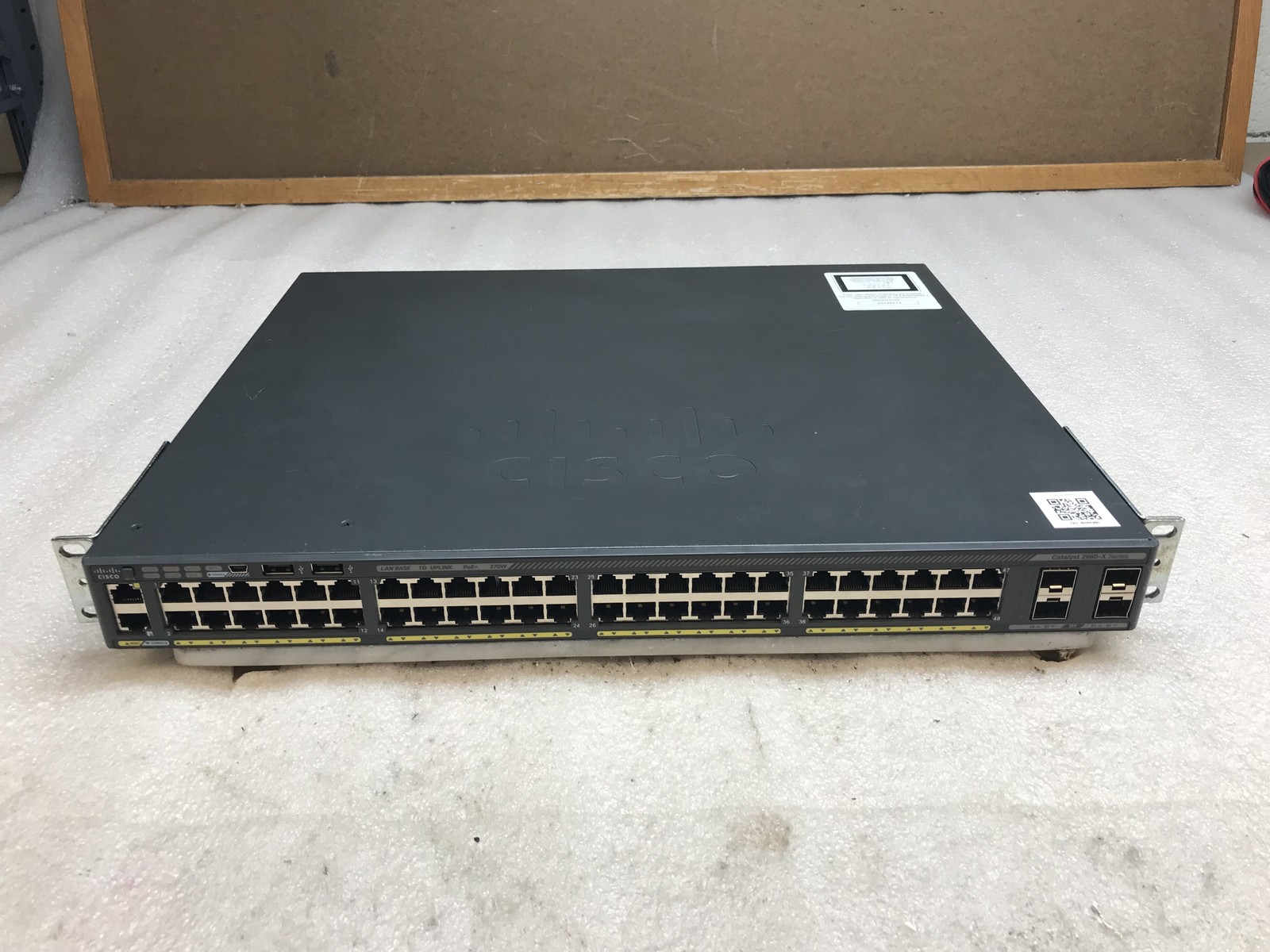 Cisco Catalyst WS-C2960X-48LPS-L 48-Port PoE+ Gigabit Switch