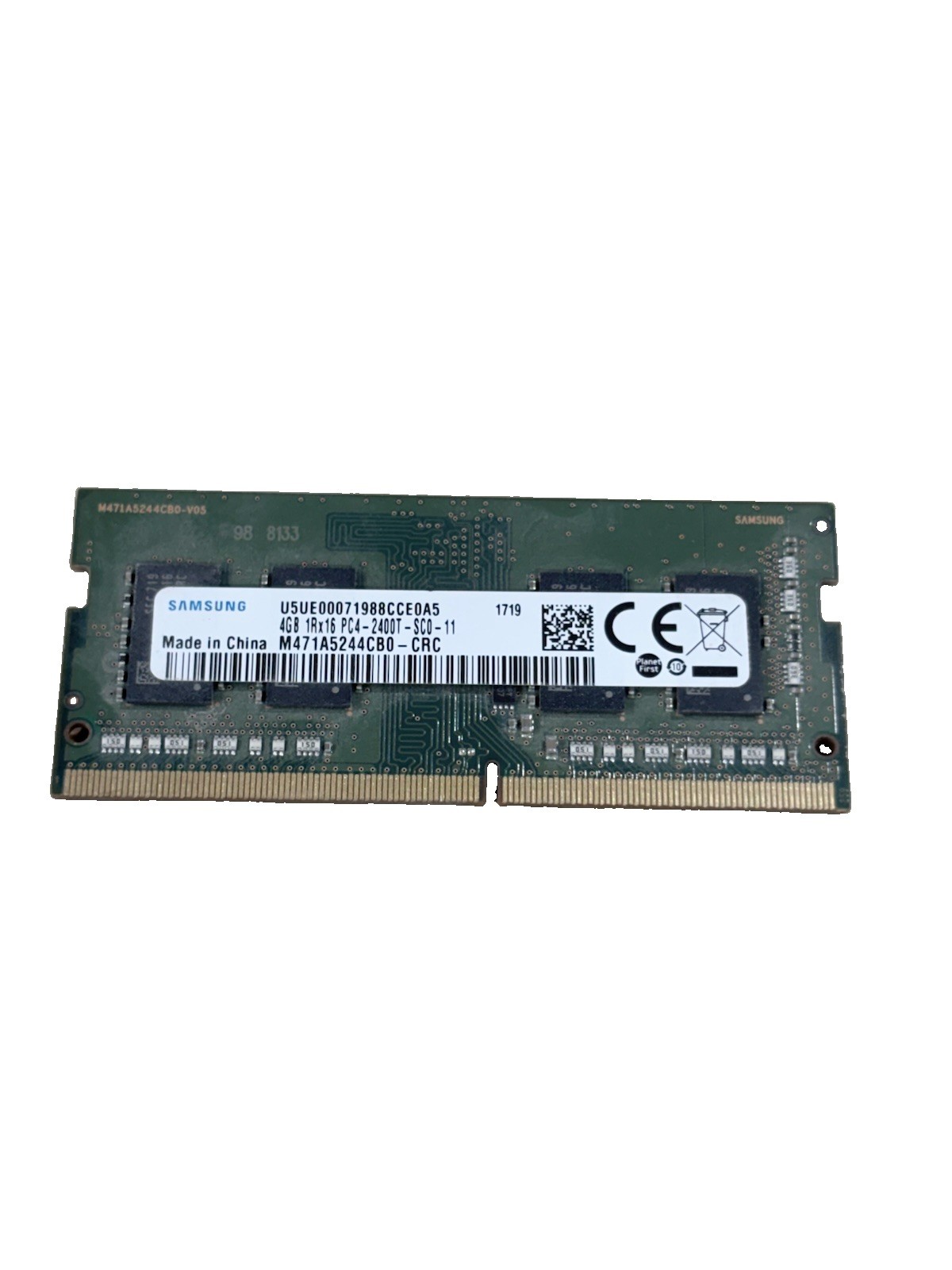 Samsung 4GB 1Rx16 PC4-2400T Lenovo Ideapad 320 M471a5244cbo-crc