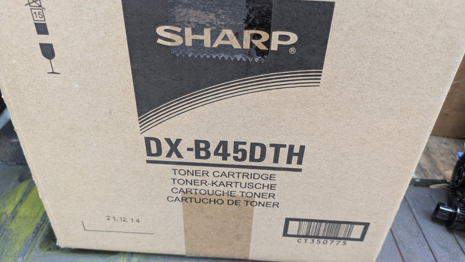 Sharp OEM DX-B45DTH Black Toner Cartridge