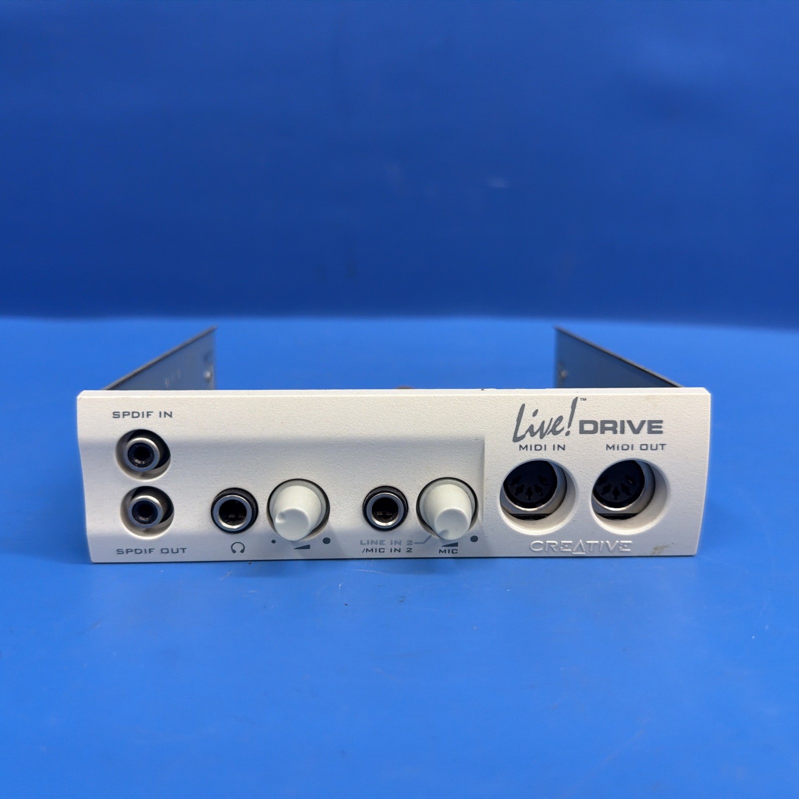 Creative Labs Live Drive CT4860 Sound Blaster Live 5.25 Audio Panel Tested