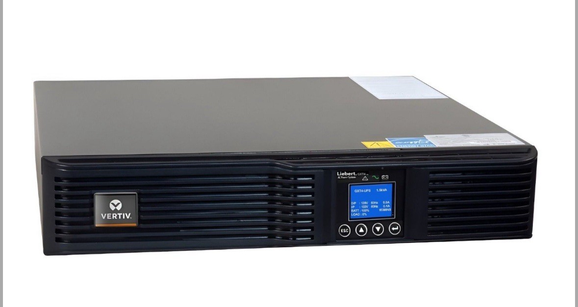LIEBERT VERTIV PSI5 LITHIUM ION UPS 1500VA 1350W 120V - BLACK