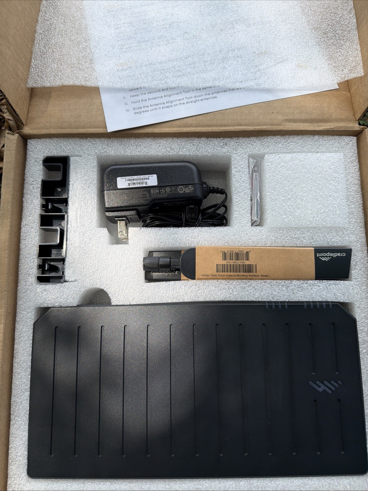 Cradlepoint E320 5G  Enterprise Router Open Box