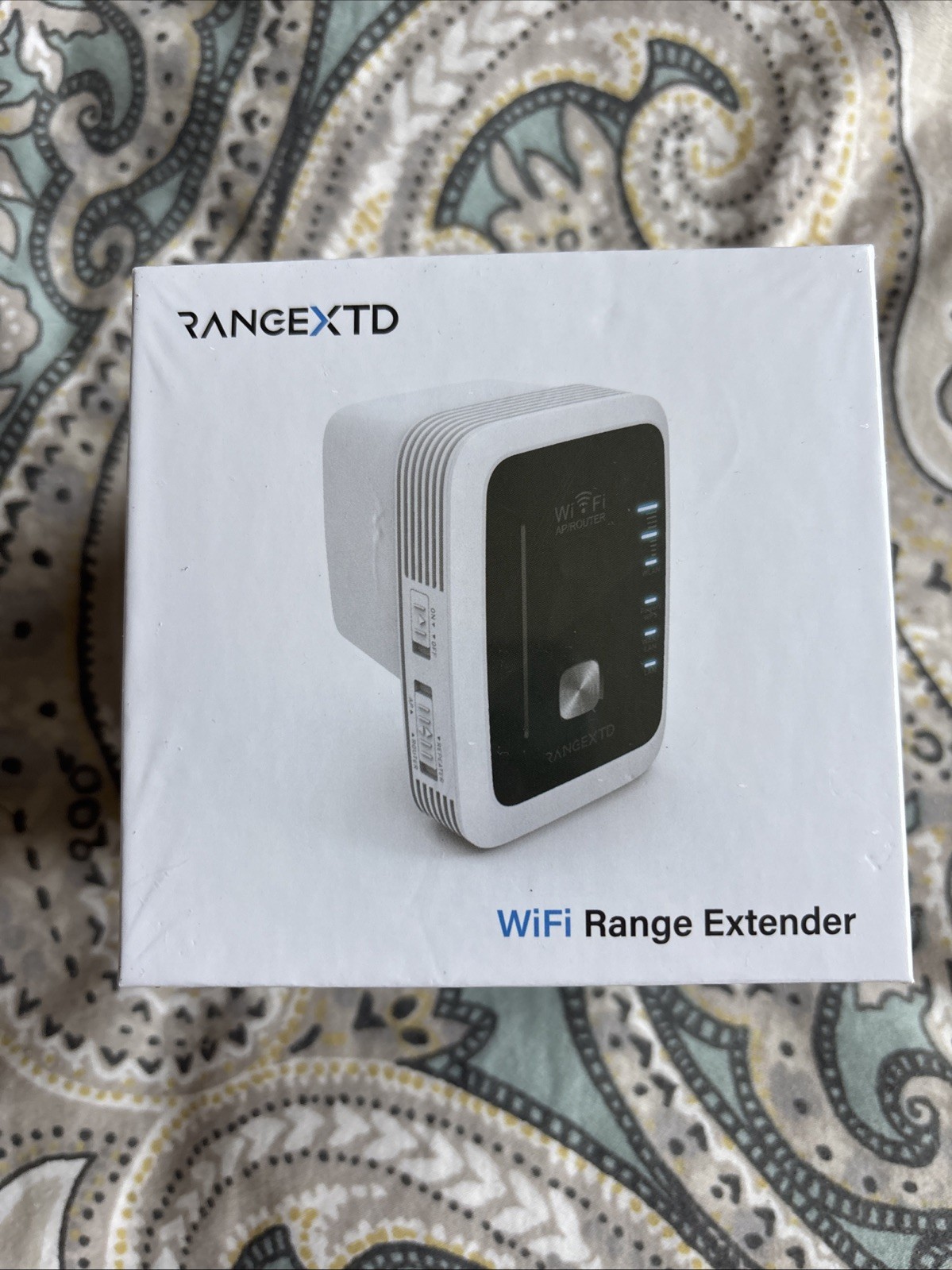 RANGEXTD WiFi Range Extender: Improves Coverage Speed up to 300Mbps- New Sealed