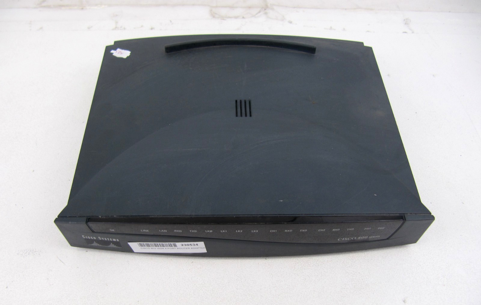 Cisco ISDN Internet Access Router 803 800 series Network LAN Ethernet 4 Port