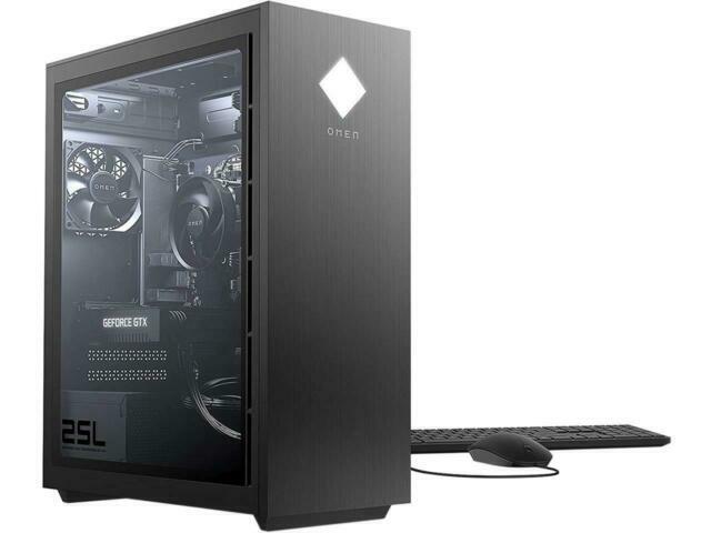 HP Omen 25L Gaming Desktop PC, NVIDIA GeForce GTX 1660 Super, 10th Generation...