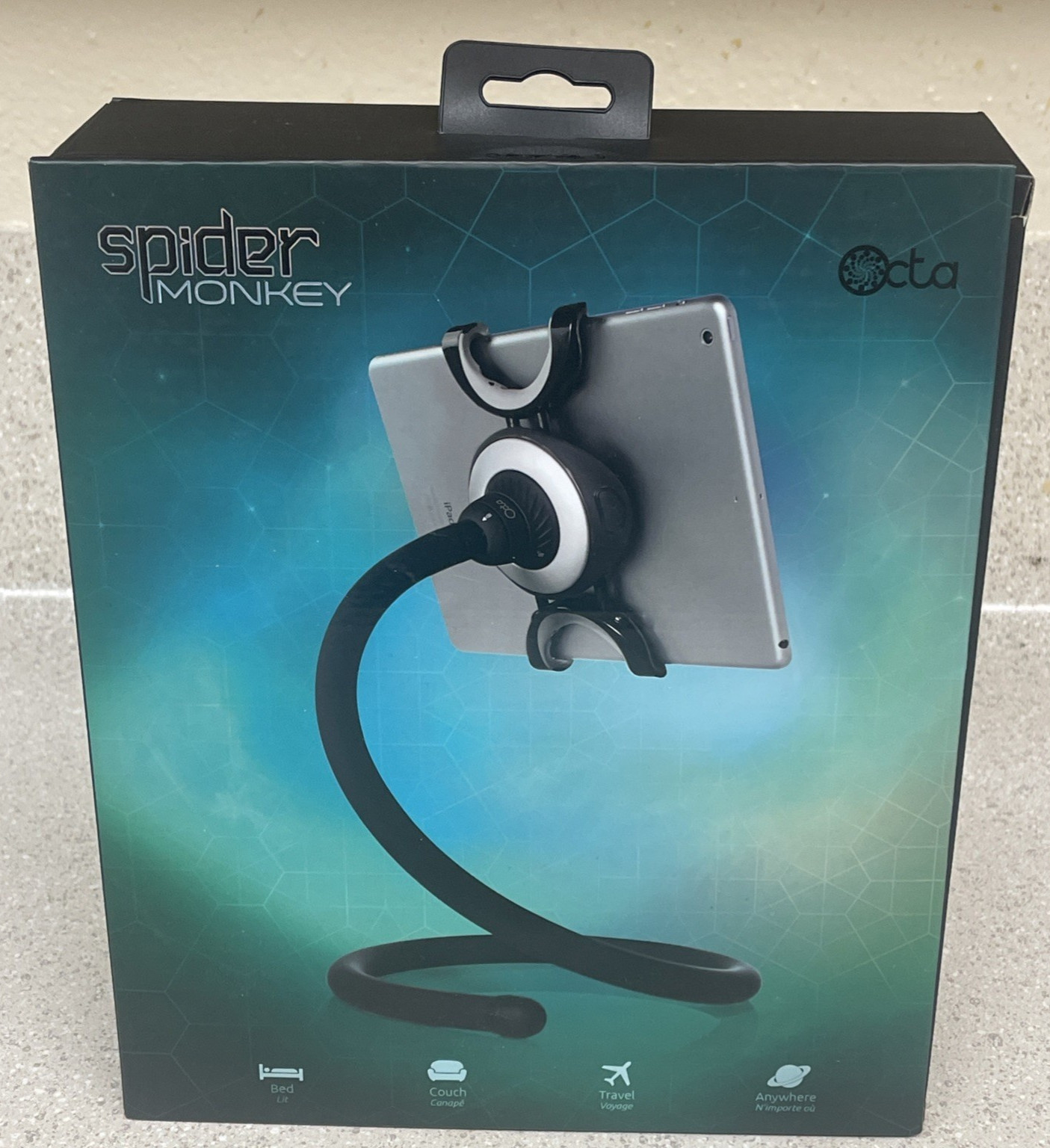 Octa Spider Monkey - Premium 36" Modular Gooseneck Tablet Mount For Ipad/Tablet