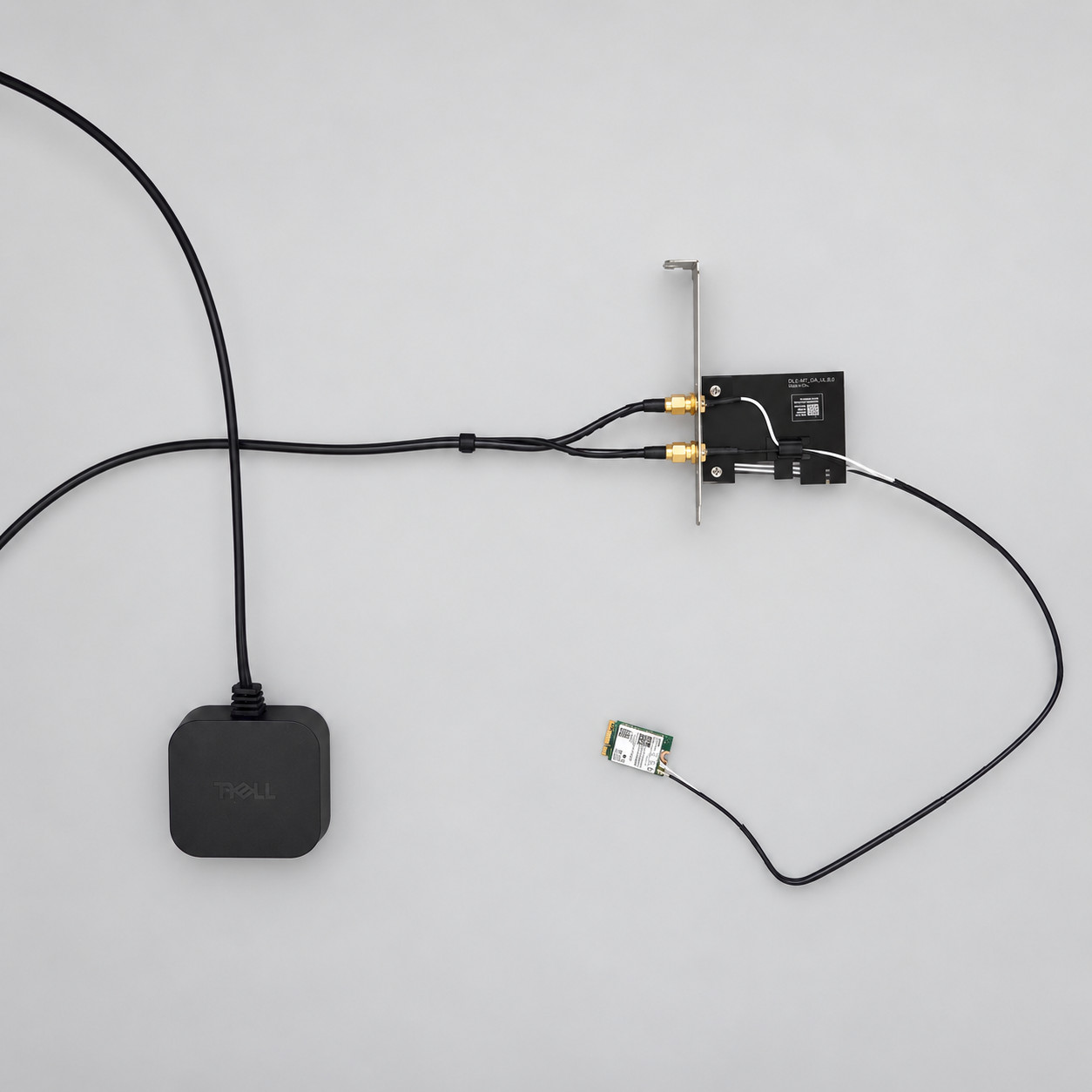 Dell Intel BE200 0DT7J9 Wi-Fi 7 card antenna
