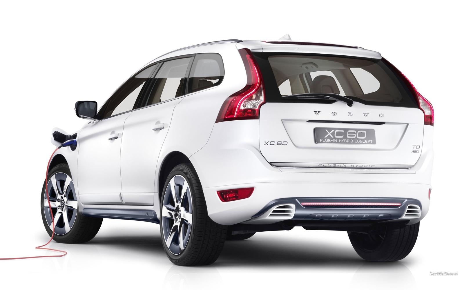 Cars volvo hybrid vehicles Desk Mat Stitched