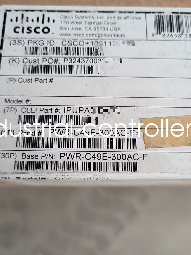 1PCS Cisco PWR-C49E-300AC-F Catalyst 4948E 300WAC Power Supply