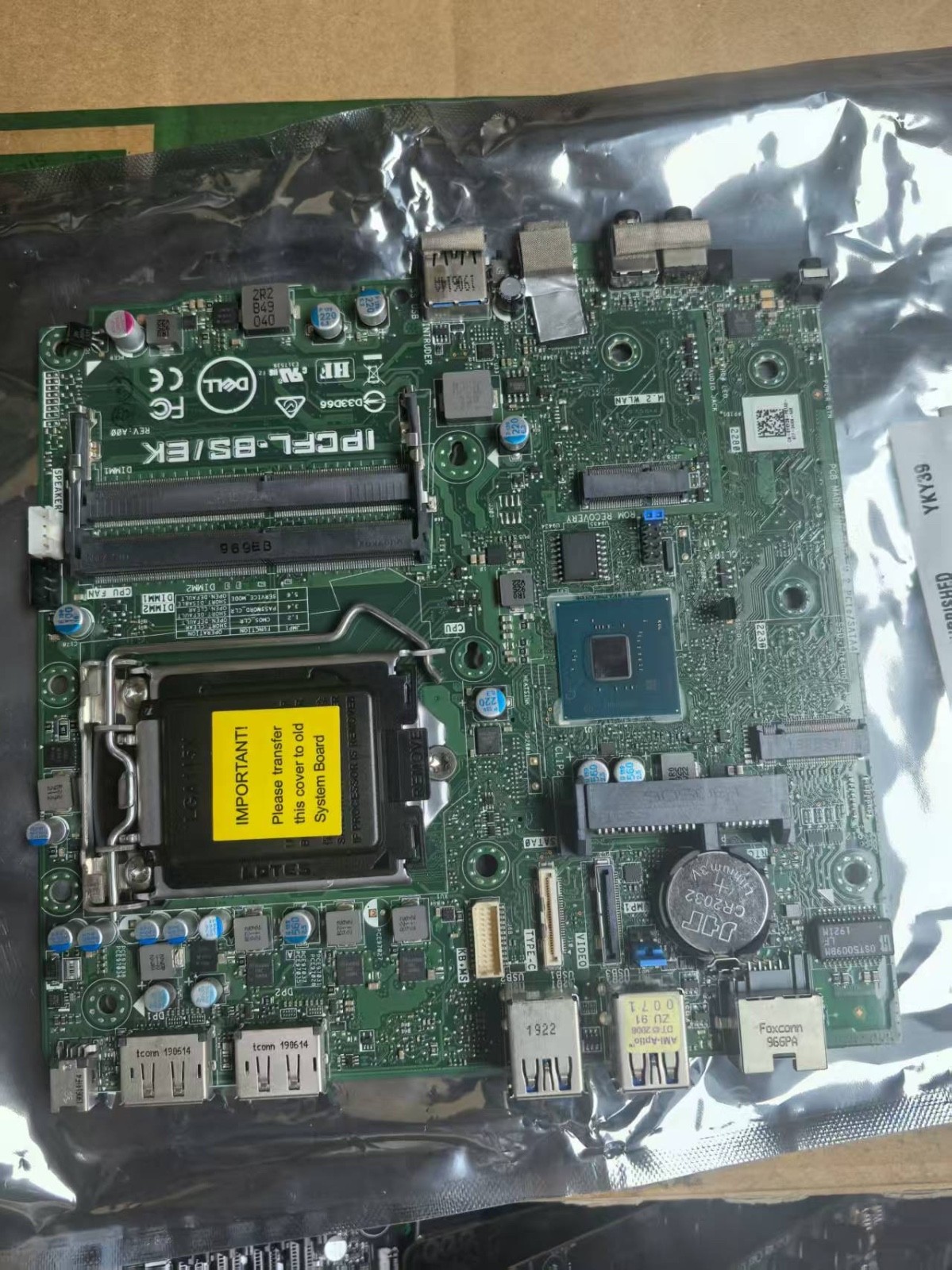 For DELL OptiPlex 5060 5070 MFF motherboard 0YKY39 IPCFL-BS/EK 32G DP Tested OK