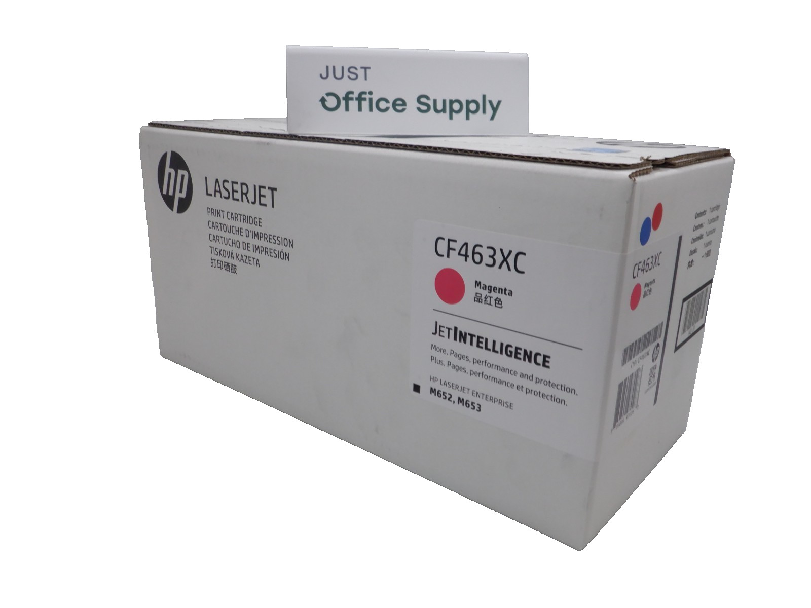 Genuine HP CF463XC Magenta Print Toner Cartridge  DD