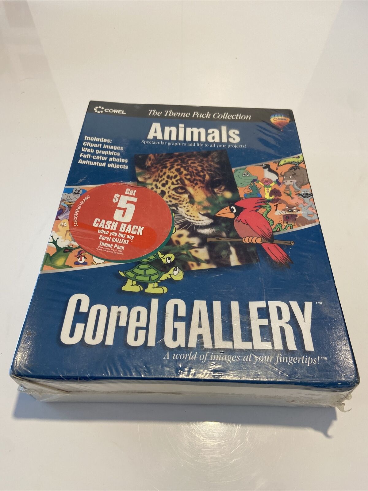 Sealed Corel Gallery Animals The Theme Pack Collection PC Web Clip Art Graphics