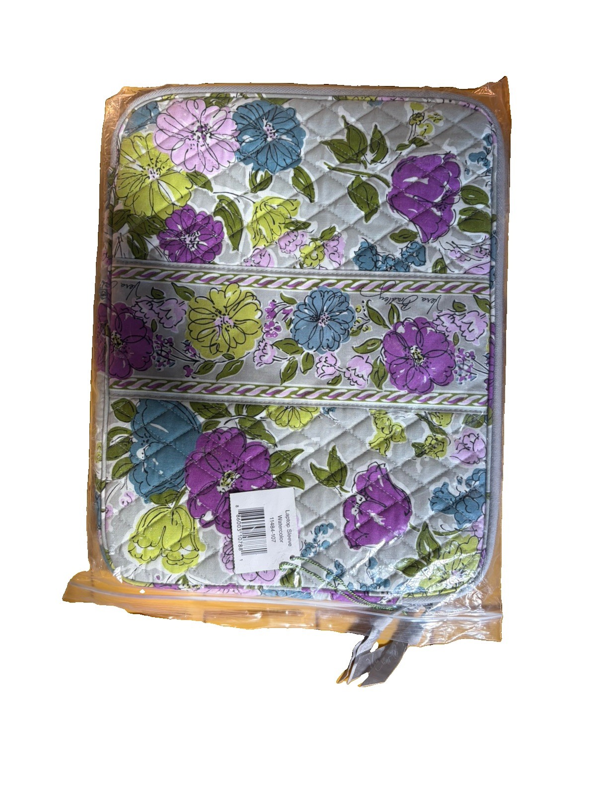NWT VERA BRADLEY 19” Laptop Sleeve WATERCOLOR Retired