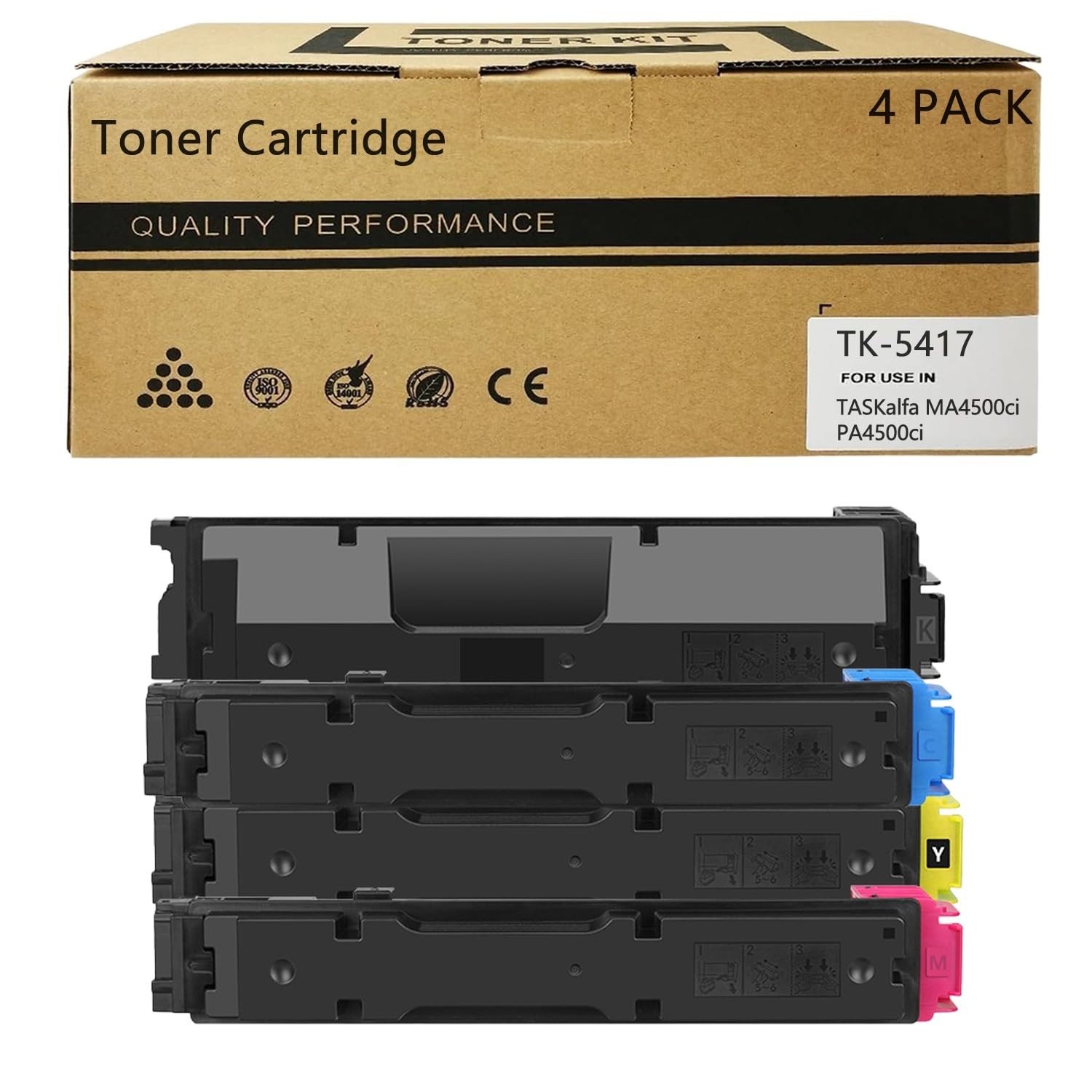 TK-5417 Toner Set for Kyocera TASKalfa MA4500ci PA4500ci  BCMY