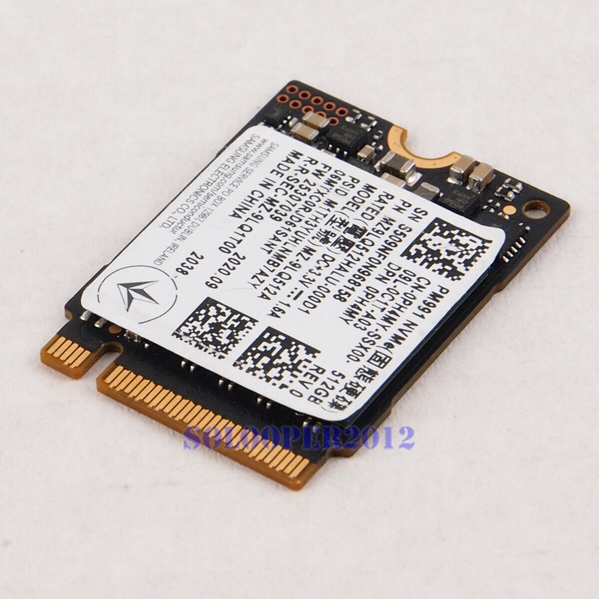 Dell OEM Samsung PM991 512GB M.2 2230 NVMe PCIe Gen3 x4 SSD Steam Deck