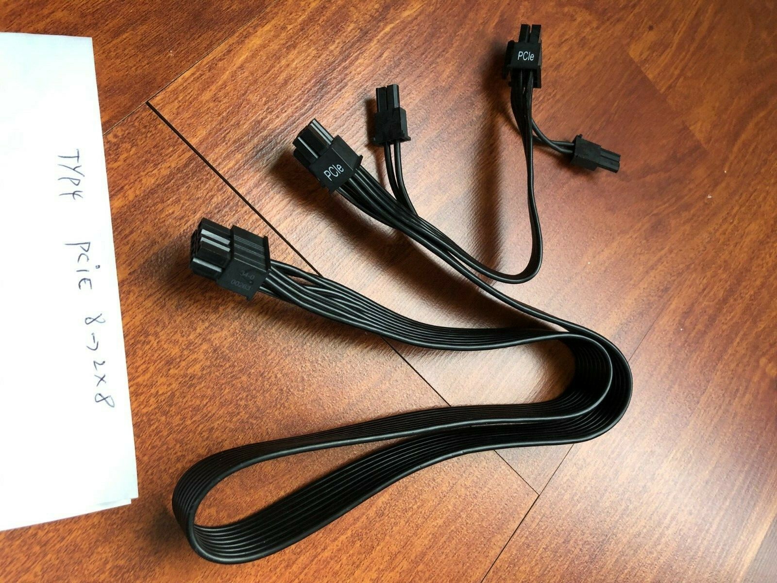 Corsair TX-M RMX  series Modular PSU  8 PIN TO 2x 8 PIN PCIE VIDEO CARD CABLE 