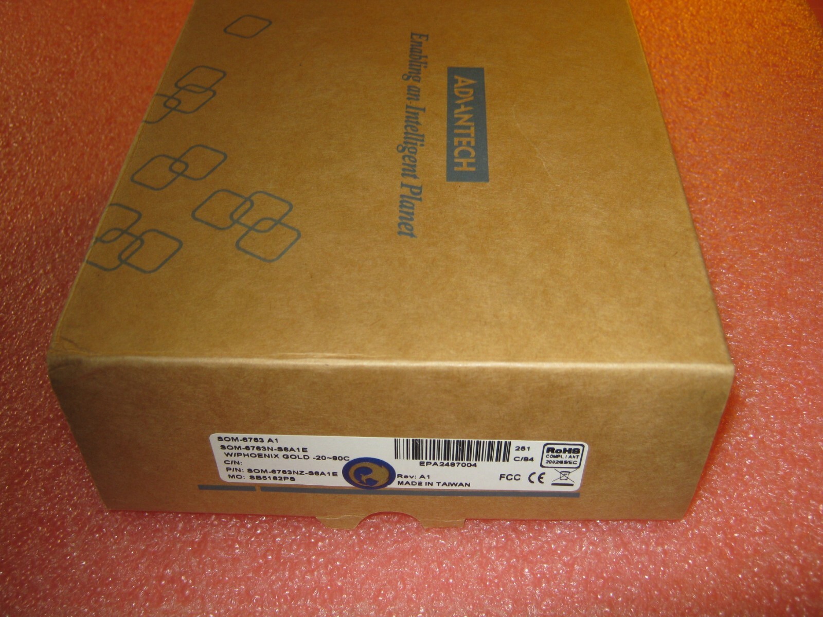 Advantech SOM-6763NZ-S6A1E Rev. A.1 (Som-6763-A1) New, in Box Intel Atom CPU