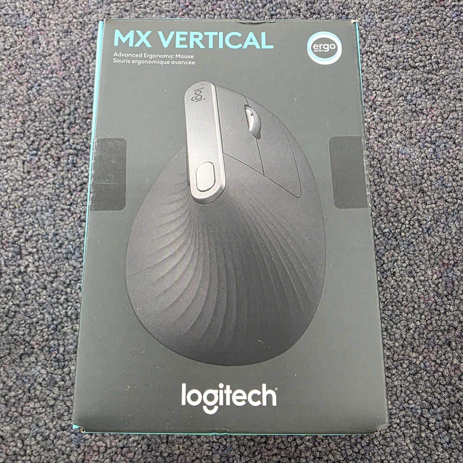 NEW Logitech MX Vertical Advanced Ergonomic Wireless Optical Mouse 910-005447