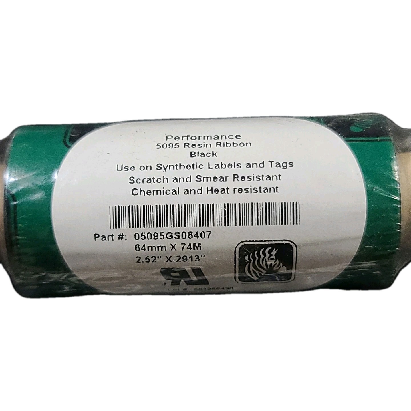 Genuine Zebra 05095GS06407 Wax Resin Ribbon 2.52” GX430 ZD420 ZD620 ZD500 GK420