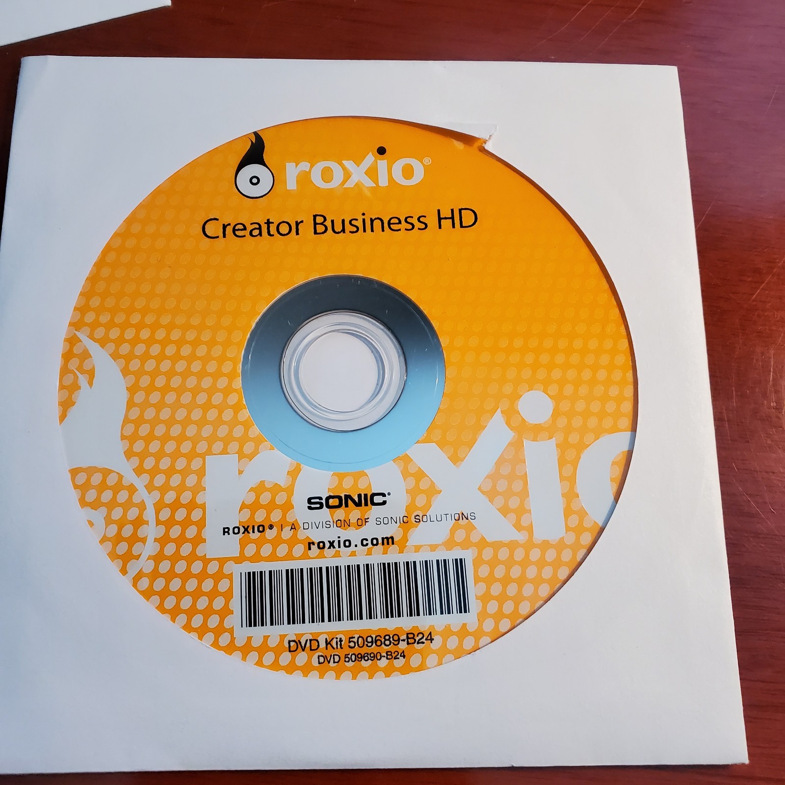 Roxio Creator Business HD including Roxio Creator  CD Very Clean