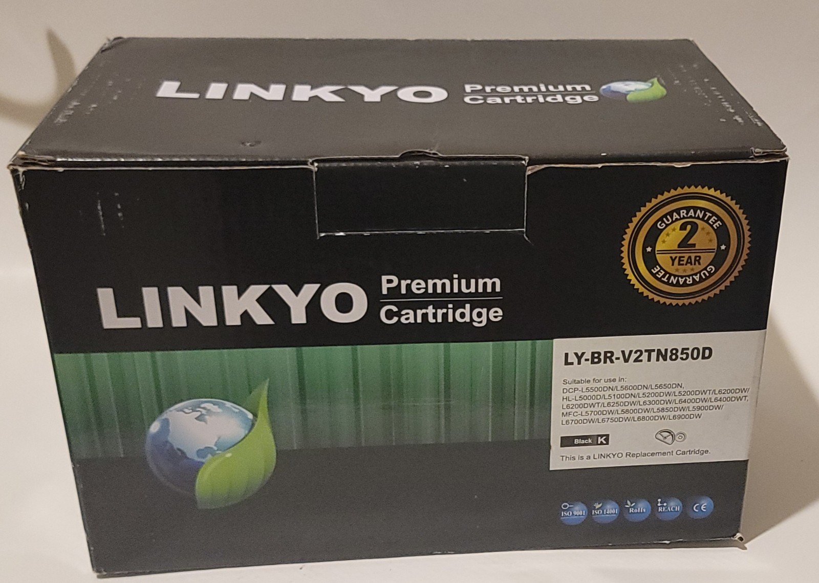 LINKYO Premium Cartridge LY-BR-V2TN850D (black) Toner Two Pack