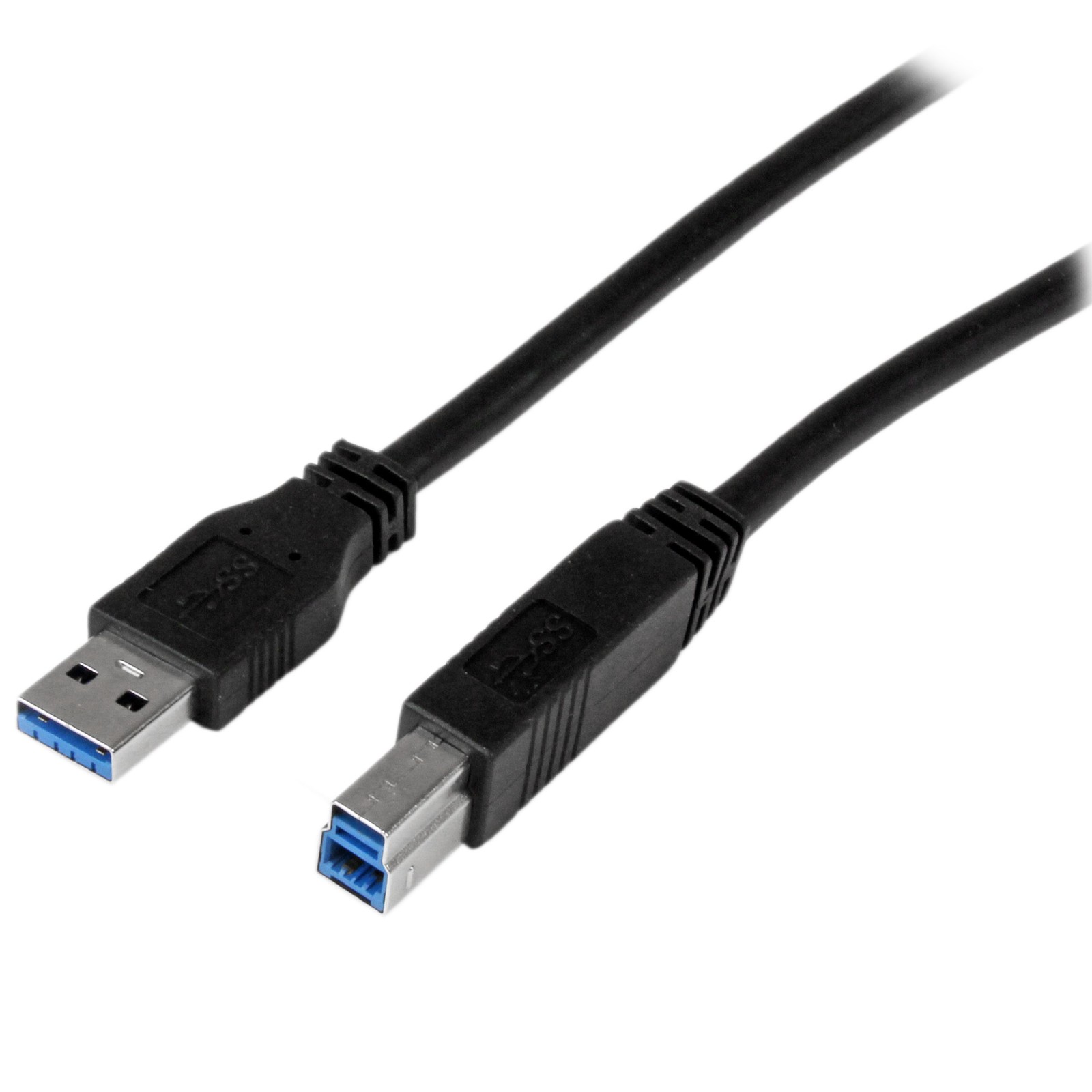 StarTech.com 2m 6 ft Certified SuperSpeed USB 3.0 A to B Cable Cord - USB 3 Cabl