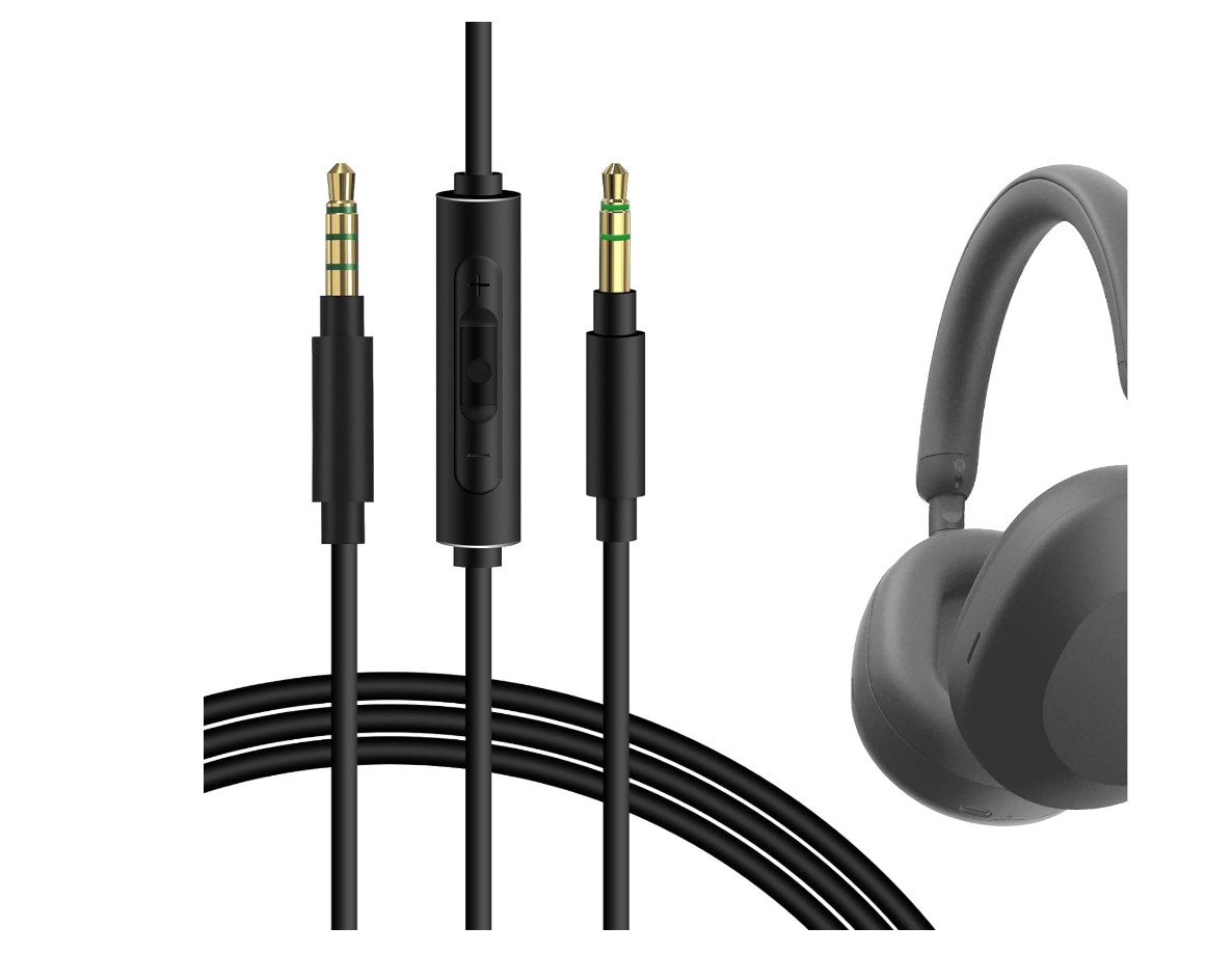 Audio Cable for Sony WH-1000XM5,WH-1000XM4,WH-1000XM3 WH-XB910N XB900N CH710N
