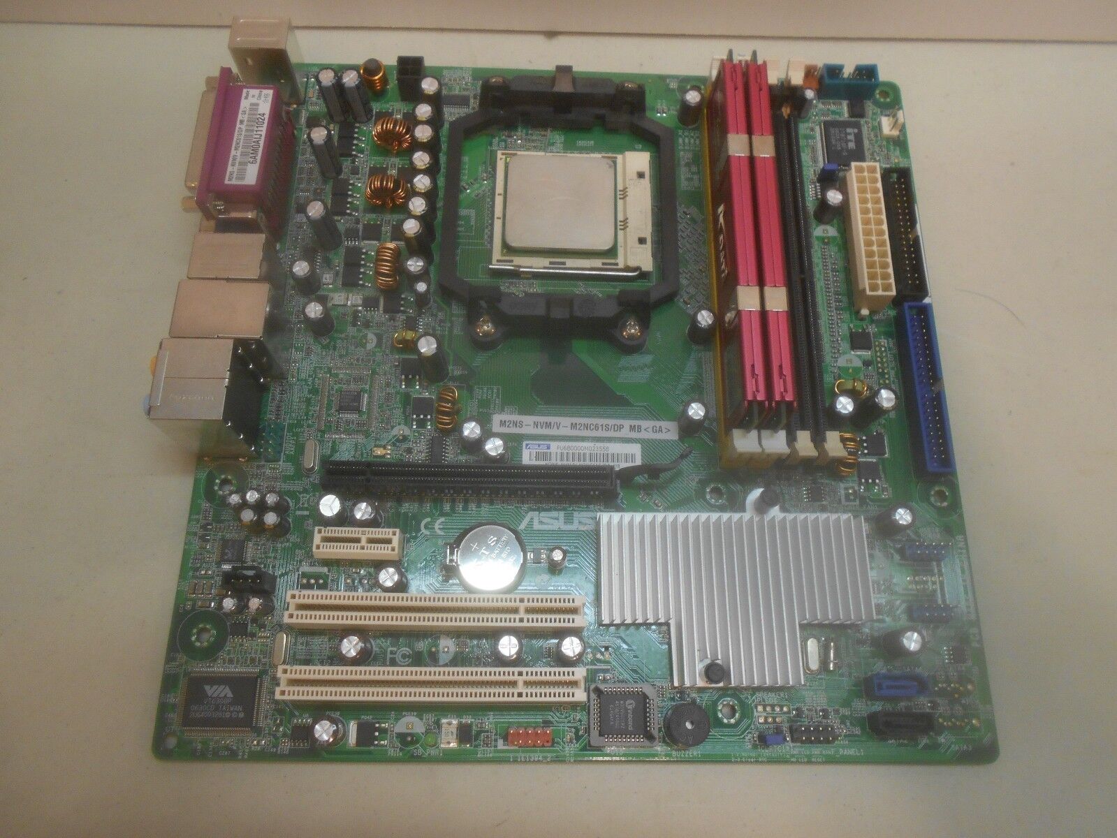 Asus M2NS-NVM/V Motherboard With Athlon 64 3800+ CPU and 2Gb Ram