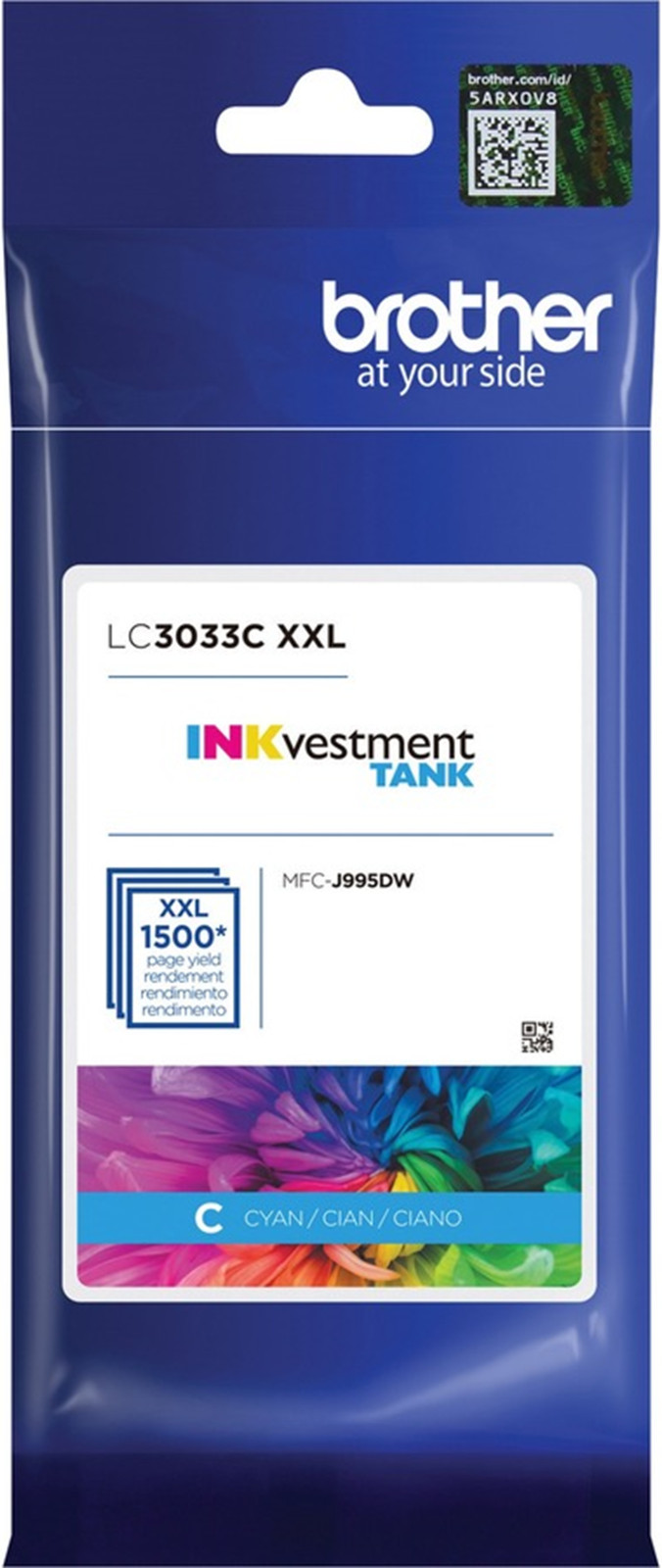 New Genuine Brother LC3033XXL Cyan Ink Cartridges 2026