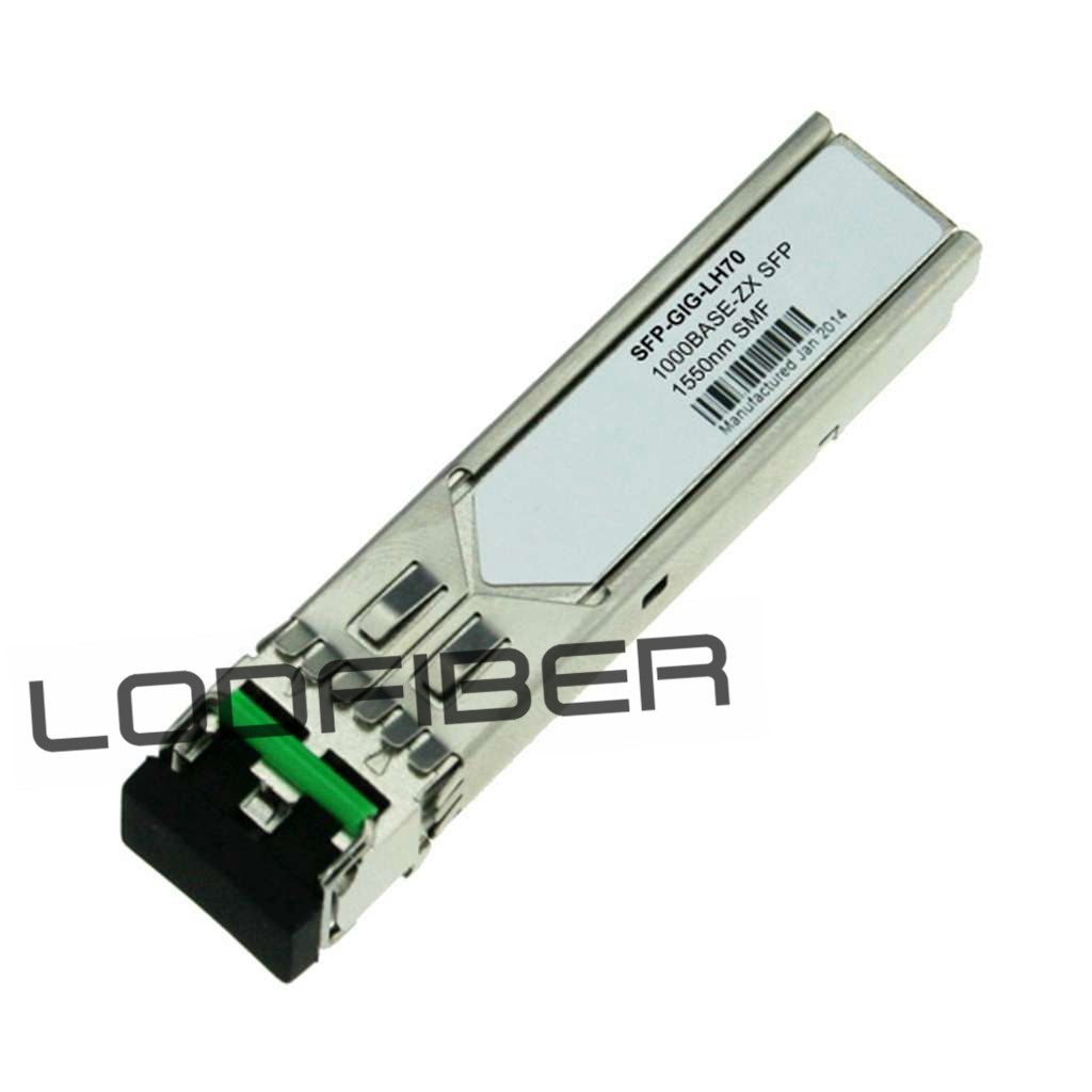 SFP-GIG-LH70 Alcatel-Lucent Compatible 1000BASE LH70 1550nm 80km Transceiver