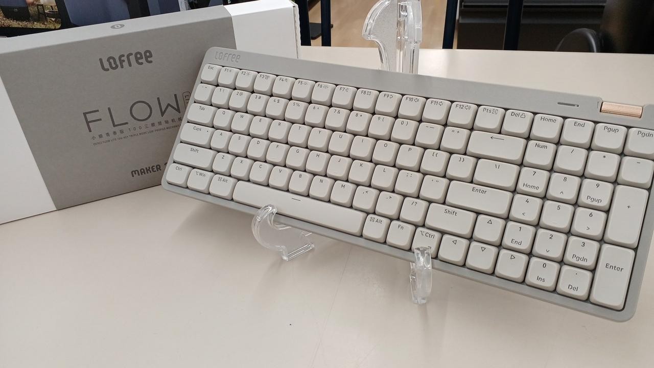 LOFREE OE922 Flow Lite 100-Key Mechanical Keyboard Bluetooth Wireless USB-C