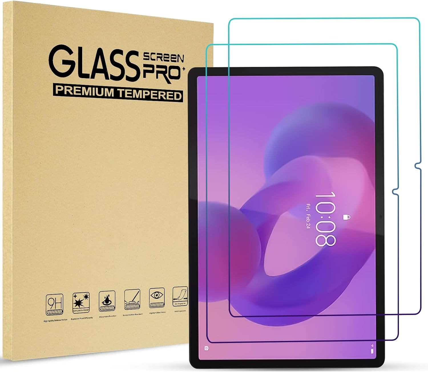 2 Pack Screen Protector for 12.7" Lenovo Idea Tab Pro 2025/Yoga Tab Plus 2025/Ta