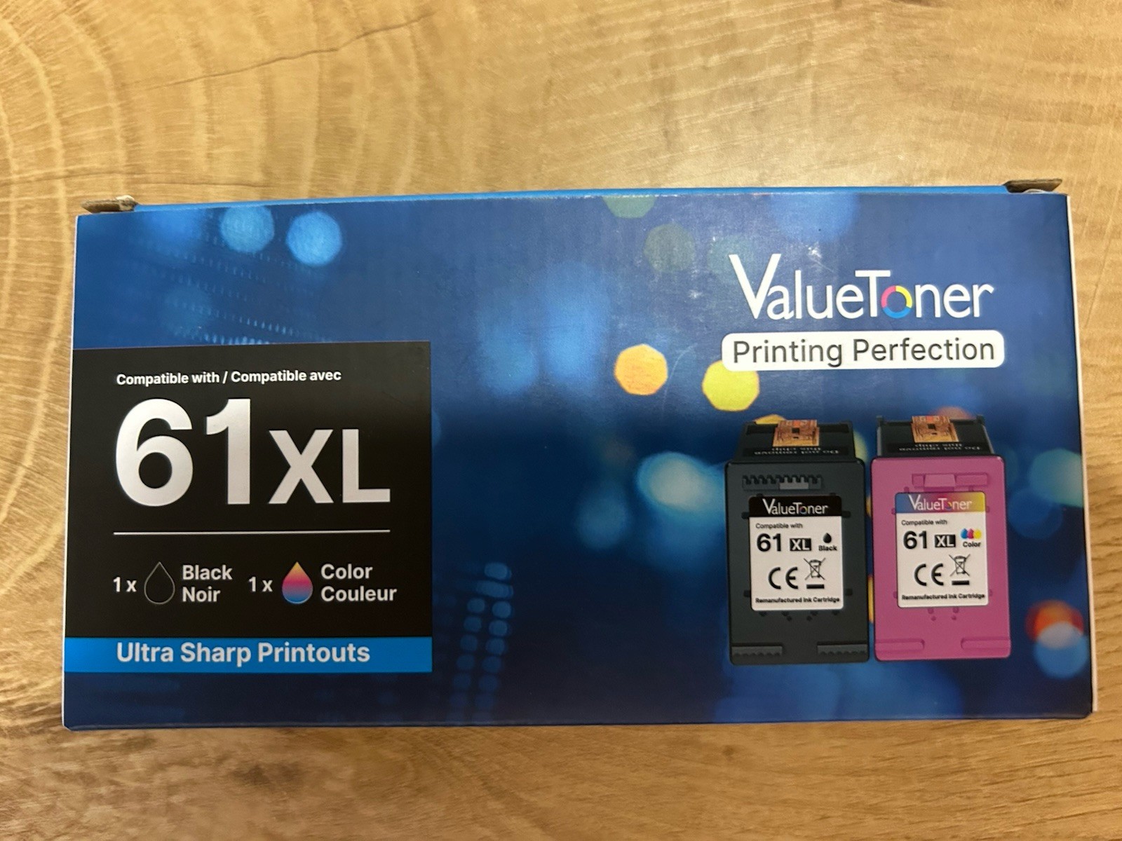 Value Toner Ink Cartridges (Black And Color) Compatible With 61XL
