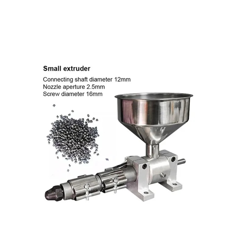 Small Desktop Single Screw Plastic Extruder Machine  3D Printing Line