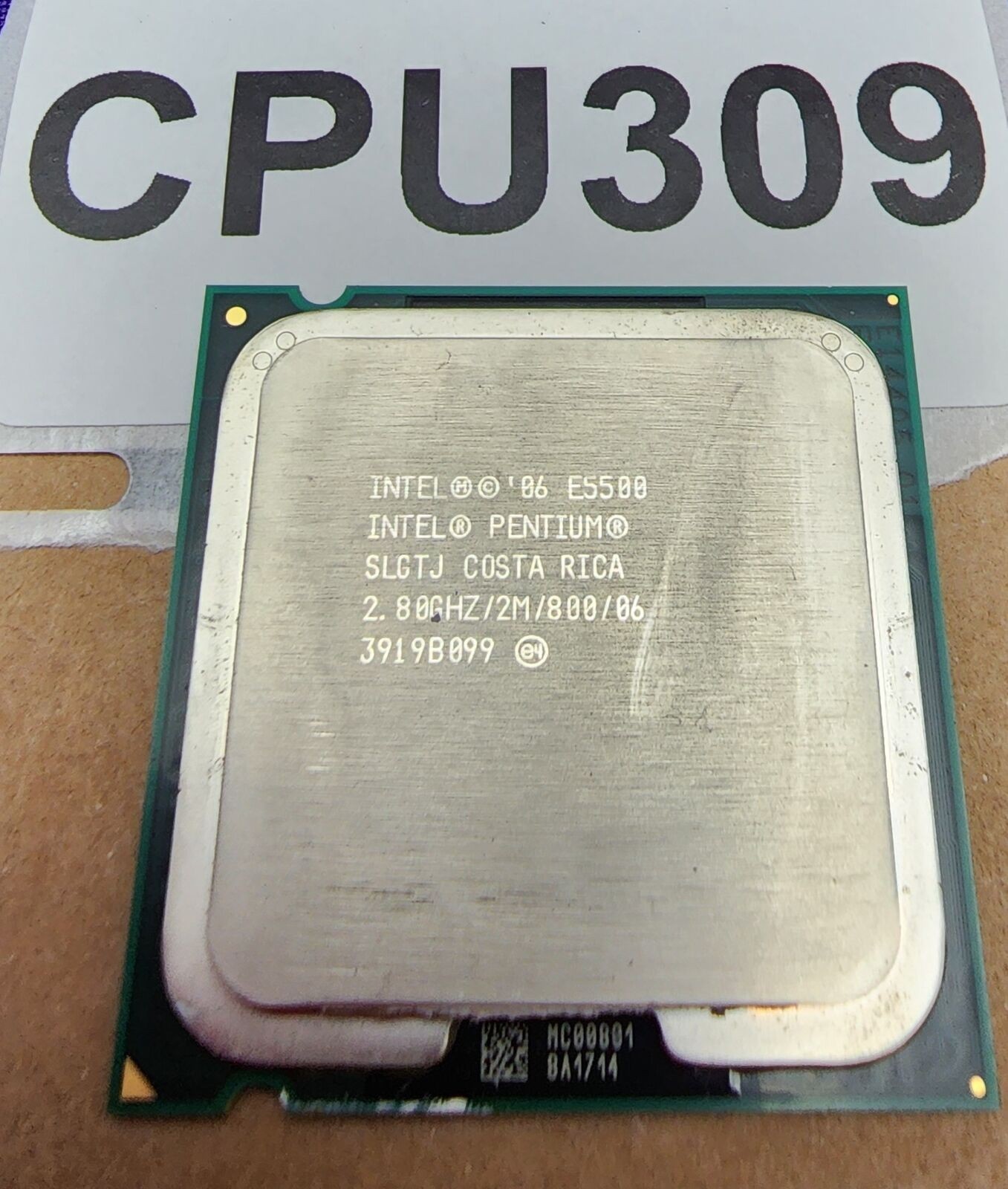 Genuine Intel® Pentium® CPU Computer Processor SLGTJ 2.8 GHz 800MHZ 2MB