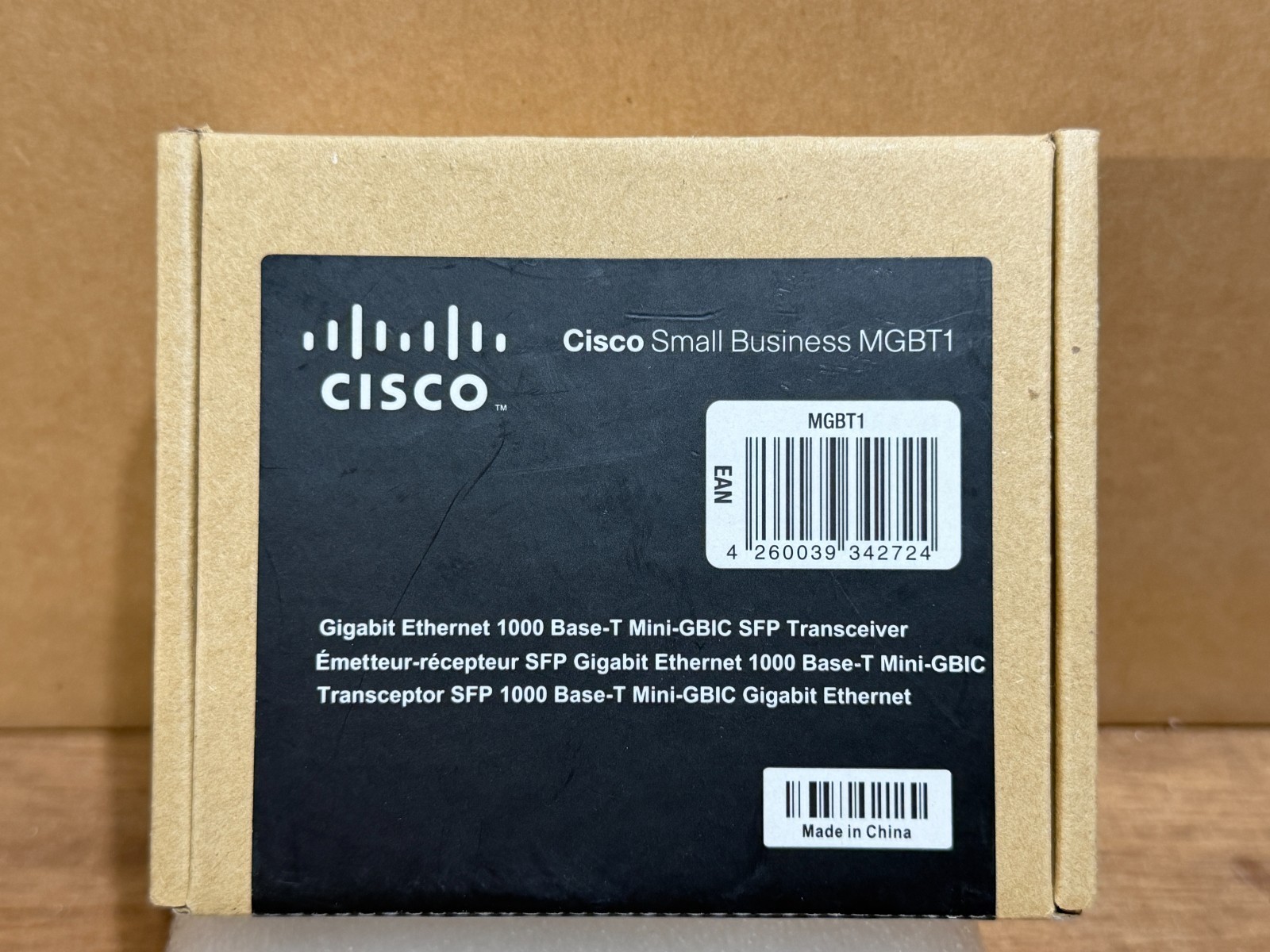 Cisco Linksys MGBT1 compatible 1000BASE-T 10/100/1000 SFP-T Mini-GBIC SFP