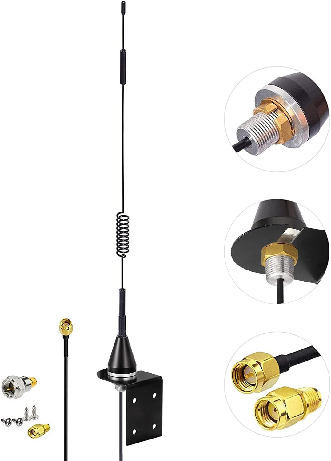 7dBi Extended GTO Mighty Mule Wireless Gate Door Opener Receiver Antenna SMA / F