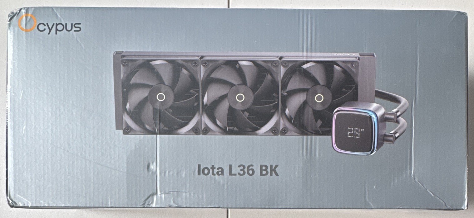 Ocypus Iota L36 BK 360mm Liquid CPU Cooler Black 120mm Multicolor RGB