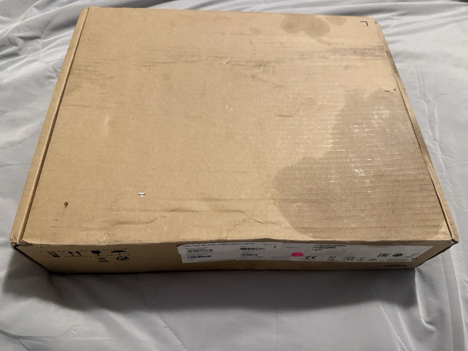 JG922A I HPE OfficeConnect 1920-8G-PoE+ 2 SFP (180W) Switch BRAND NEW