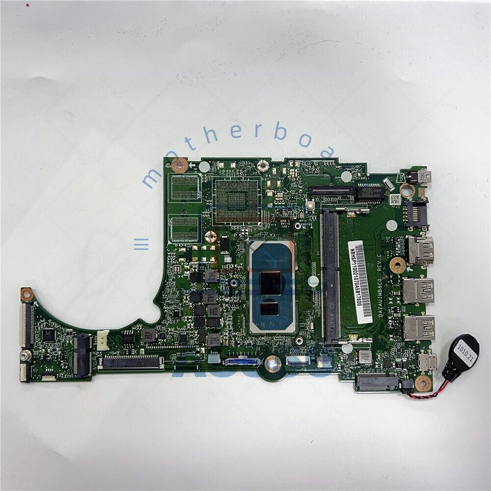 Laptop Motherboard DAZAUIMB8C0 for ACER A515-55G A315-57G WITH i5-1035G1 4GB RAM