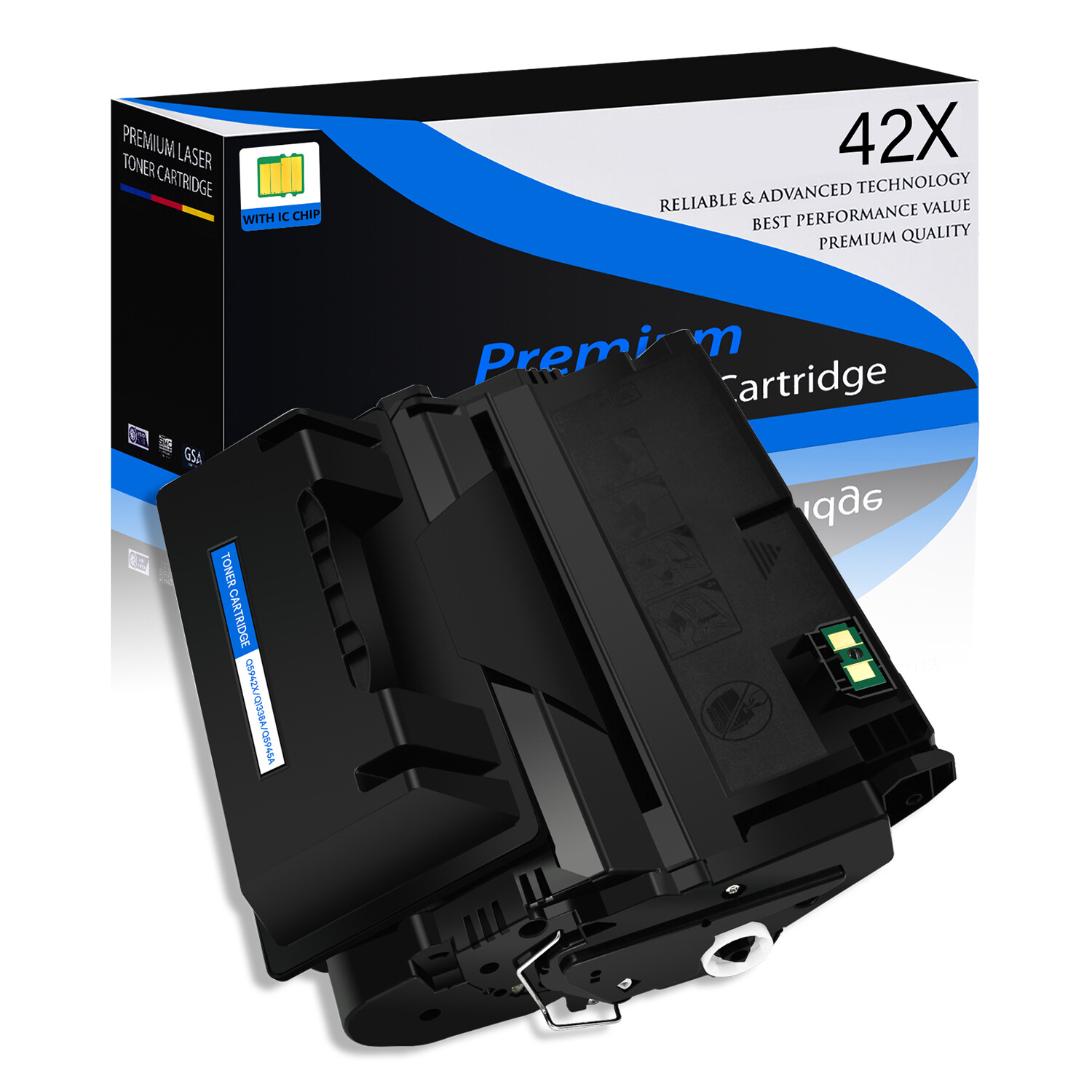 1/2/3/4 Pack Q5942X 42X Toner for HP LaserJet 4250 4250dtn 4250dtns 20,000 Pages