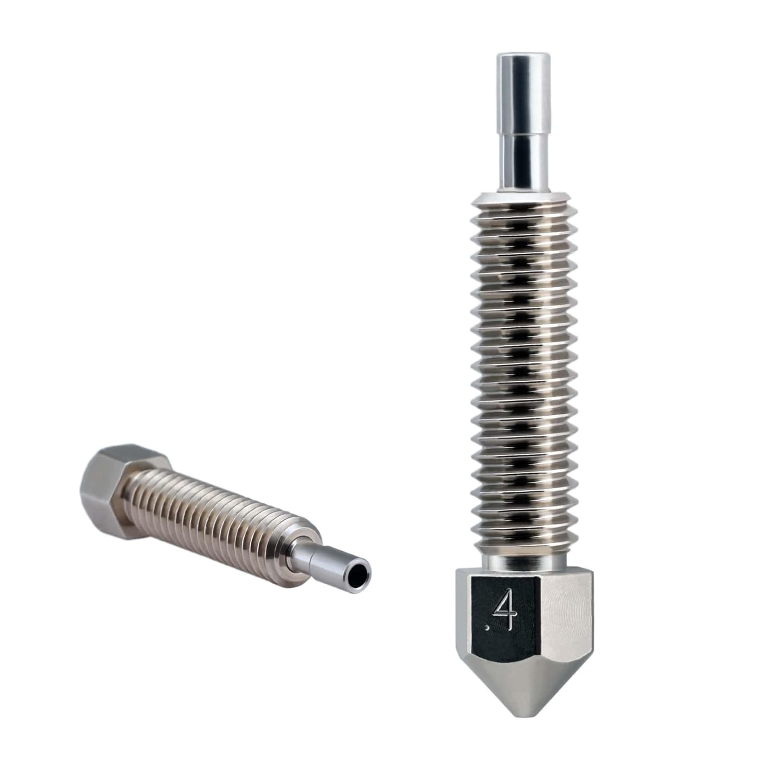 Microswiss Brass Plated Nozzle for Flowtech™ Hotend (0.4Mm)