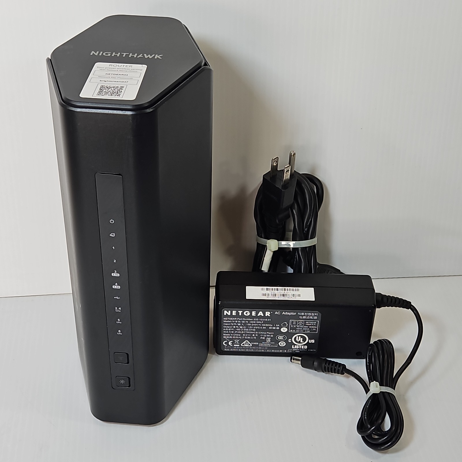 NETGEAR Nighthawk  BE9200  WiFi 7 TriBand Router Model RS280 G2U