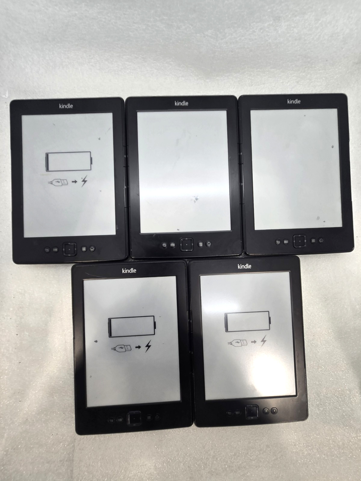 [LOT OF 5] Amazon Kindle D01100 *UNTESTED* FAST  c